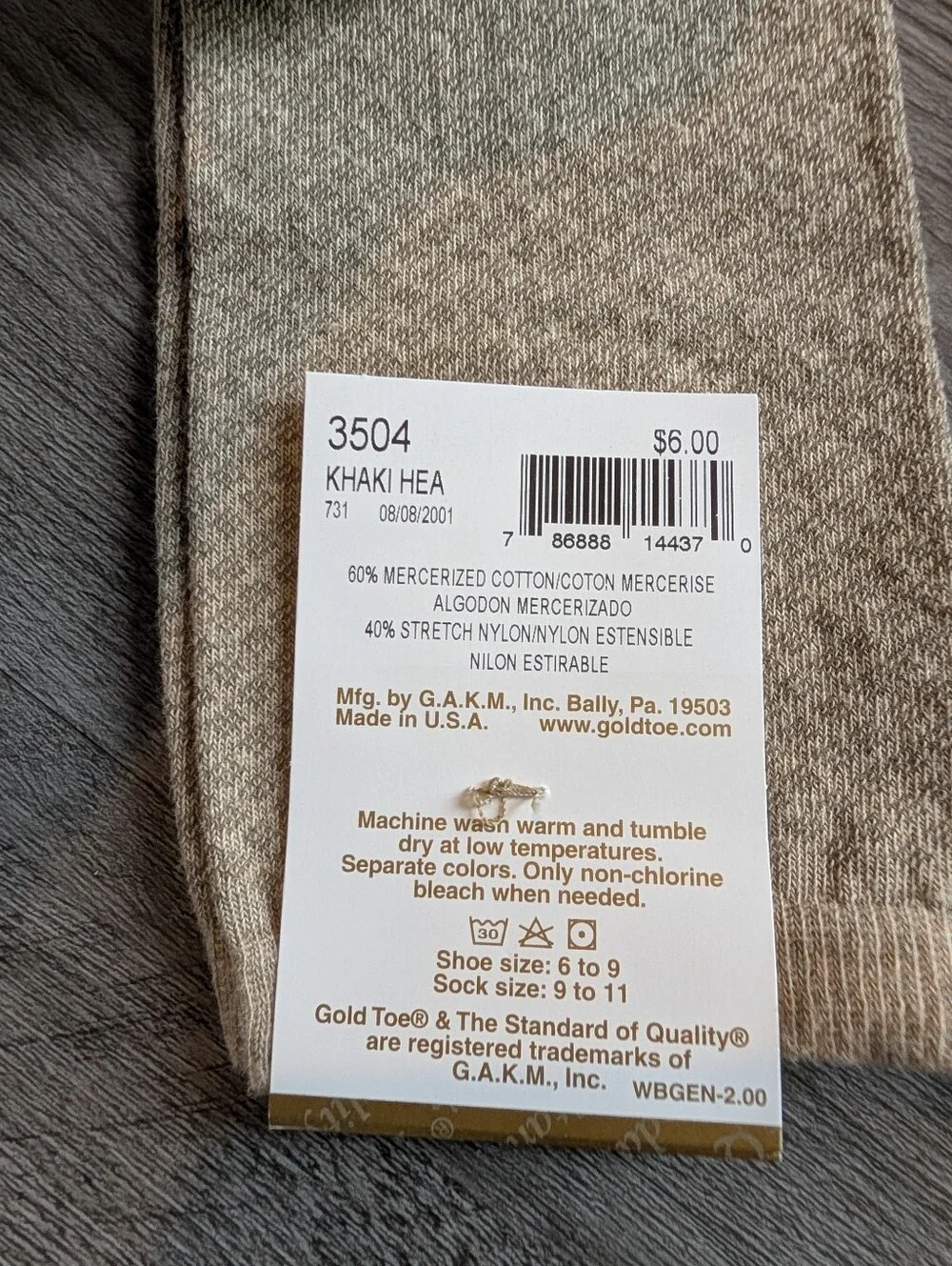nwt CALVIN KLEIN HUE + GOLD TOE sock lot